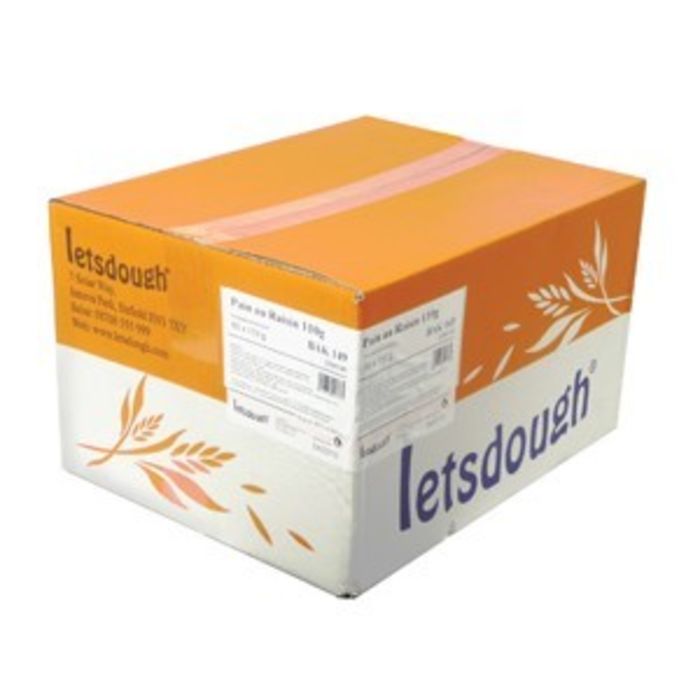 Letsdough Pain au Raisin(Raisin Swirl)-60x110g
