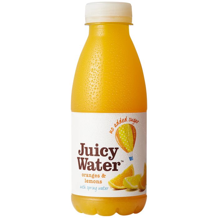 Juicy Water Oranges & Lemons-12x420ml