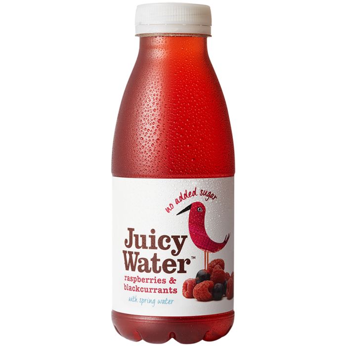 Juicy Water Raspberries & Blackcurrants-12x420ml