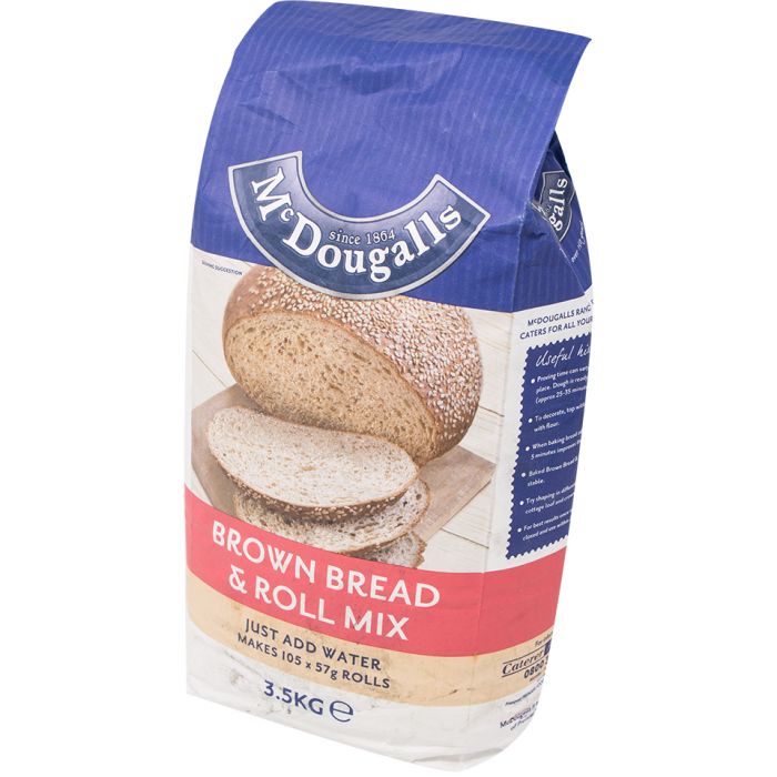 McDougalls Brown Bread & Roll Mix-1x3.5kg