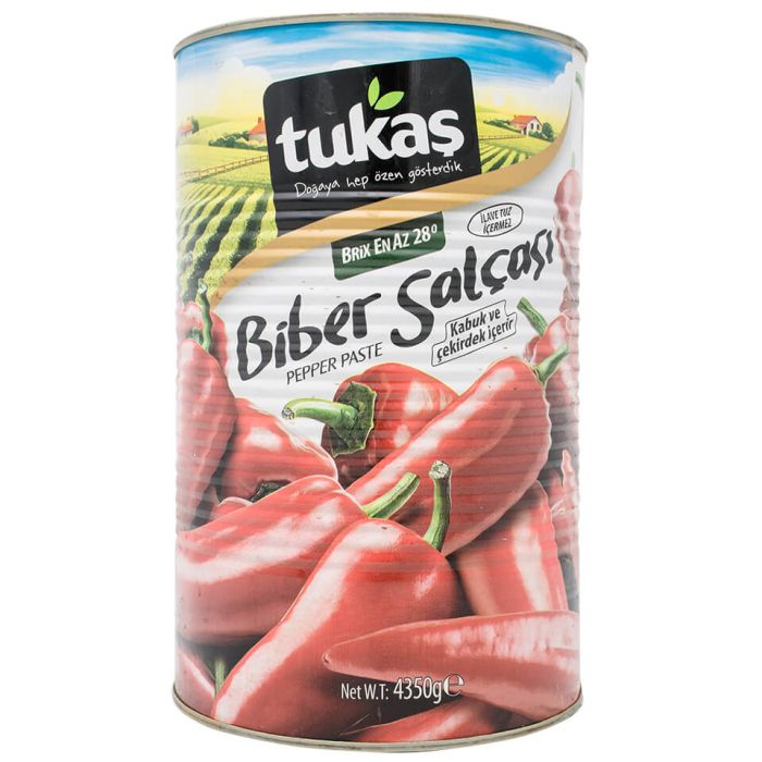Buy Tukas Mild Pepper Paste (Tatli Biber Salcasi)-1x4.350kg - Order ...
