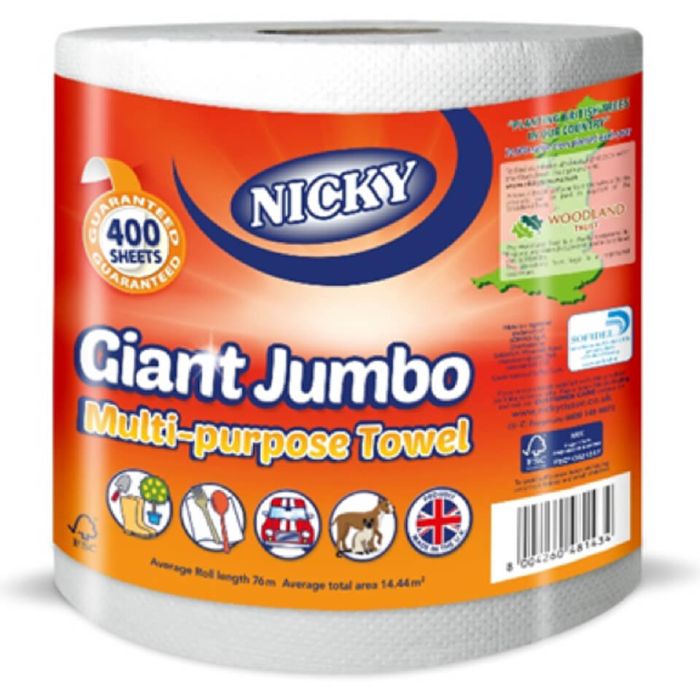 Buy Nicky Giant Jumbo Kitchen Towel 1x6 Order Online From Jj