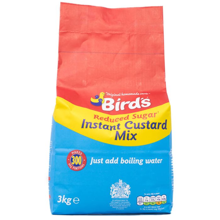 Birds Reduced-Sugar Custard Mix-1x3kg