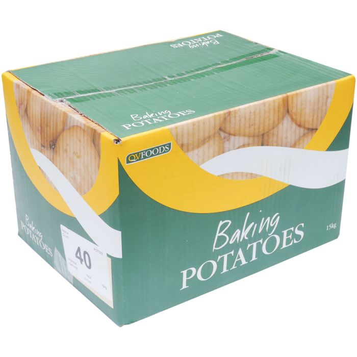 QV Baking Potatoes (Approx 40)-1x15kg