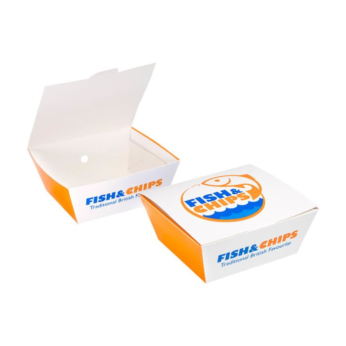 Fish & Chips Chip Boxes (5.5"x5x2.5")-1x300