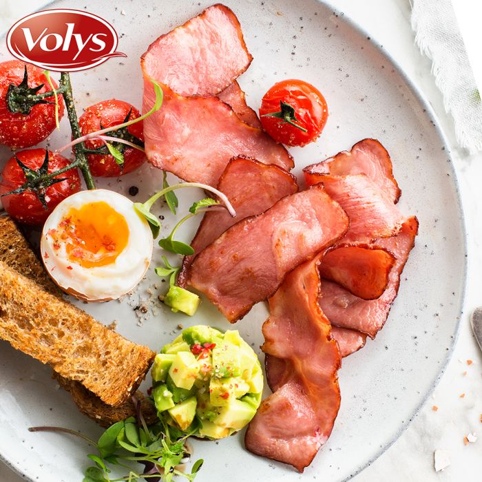 Volys Halal Turkey Rashers (Bacon Eqv)-1x1kg