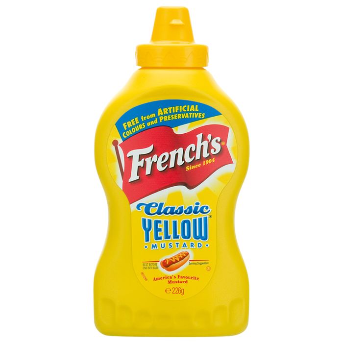 French's Classic Yellow Mustard-8x226g