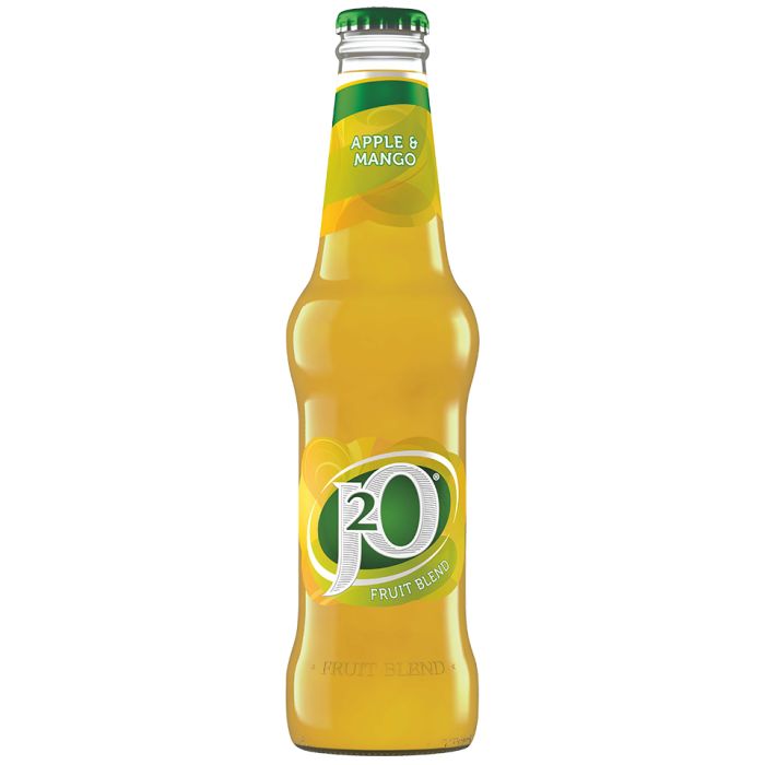 J2O Apple & Mango Glass Bottle-24x275ml