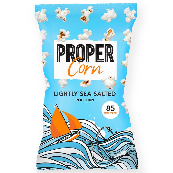 Propercorn Lightly Sea Salted Popcorn-24x20g