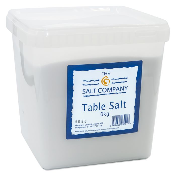 Table Salt In Tub 2x6kg