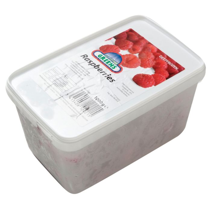 Greens Frozen Raspberries-1x1kg