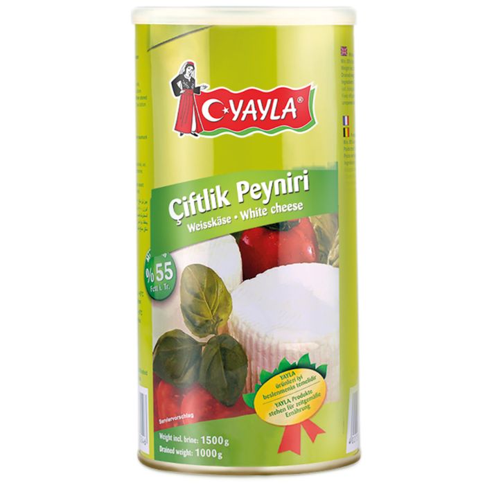 Yayla (55%) Turkish White Cheese-1x800g