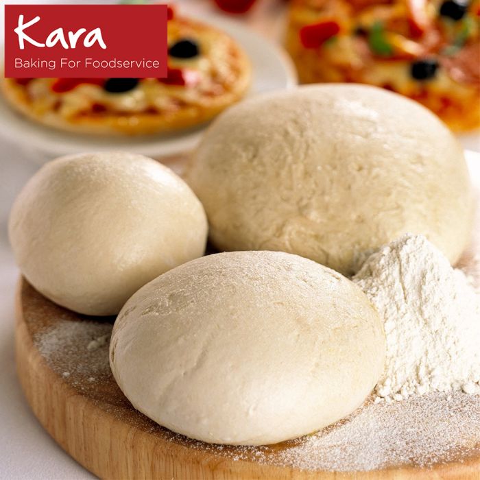Kara 12" Large Deep Crust Pizza Doughballs-1x20