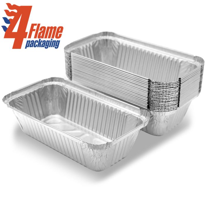 4Flame No:6A Foil Containers (7"x4"x2")-1x500