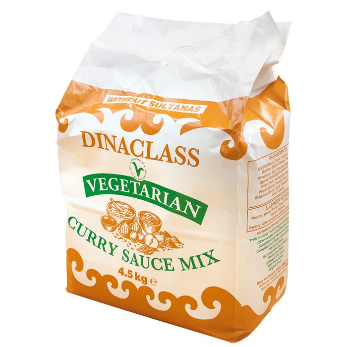 Dinaclass Vegeterian Curry Sauce Mix-1x4.5kg