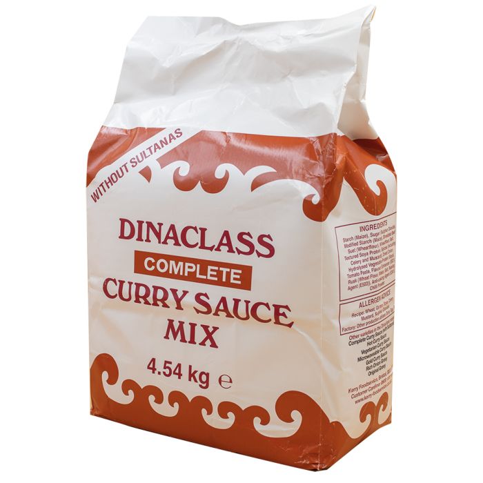 Dinaclass No Sultanas Curry Sauce Mix-1x4.54kg