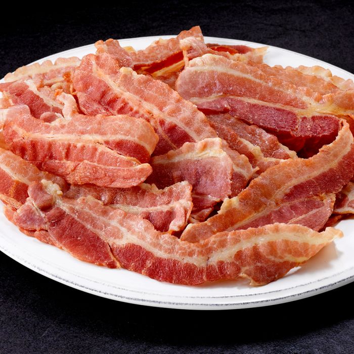 Frozen Crispy Cooked Streaky Bacon-1x1kg