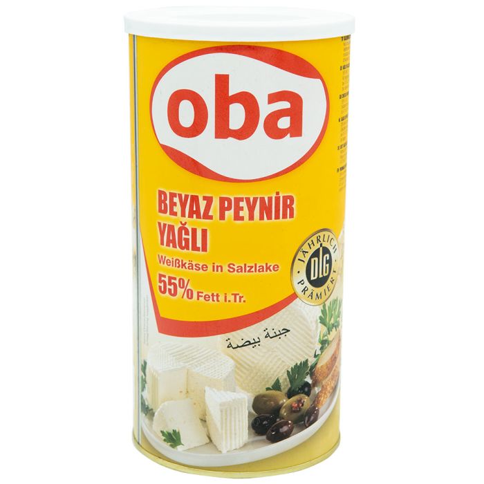 Buy Oba (55-60%) Turkish White Cheese-1x800g - Order Online From JJ ...