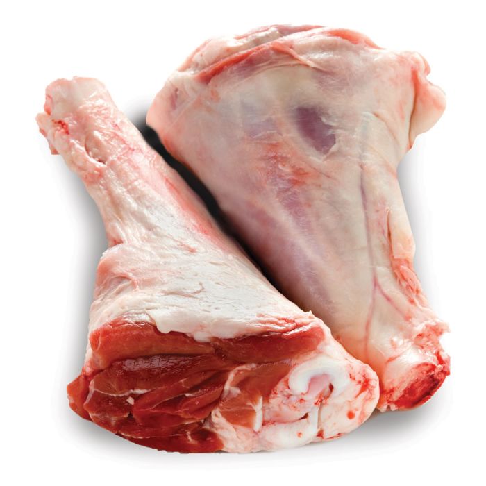 Frozen Halal Lamb Hind Shanks (Price Per Kg) Box Appx.22kg