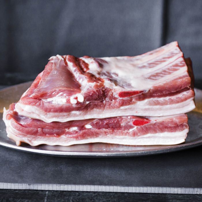 Buy Midland Frozen Raw Standard Pork Belly Spare Ribs1x10kg Order