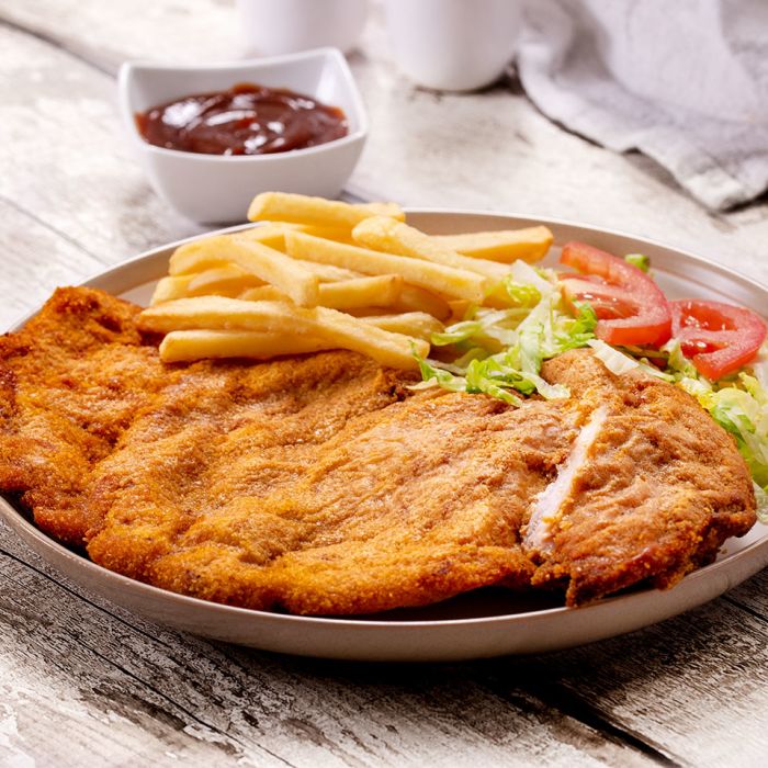 Cooked Chicken Breast Escalope (Aprx 10)-1x3.3kg