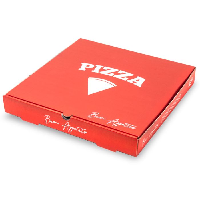 12" Premium Full Colour Pizza Boxes-1x100