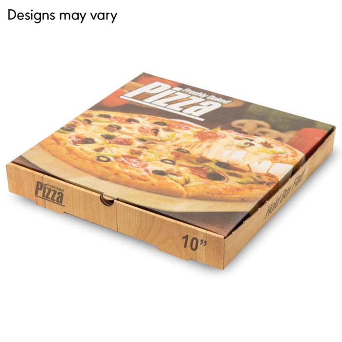 10" Full Colour Pizza Boxes 1x100