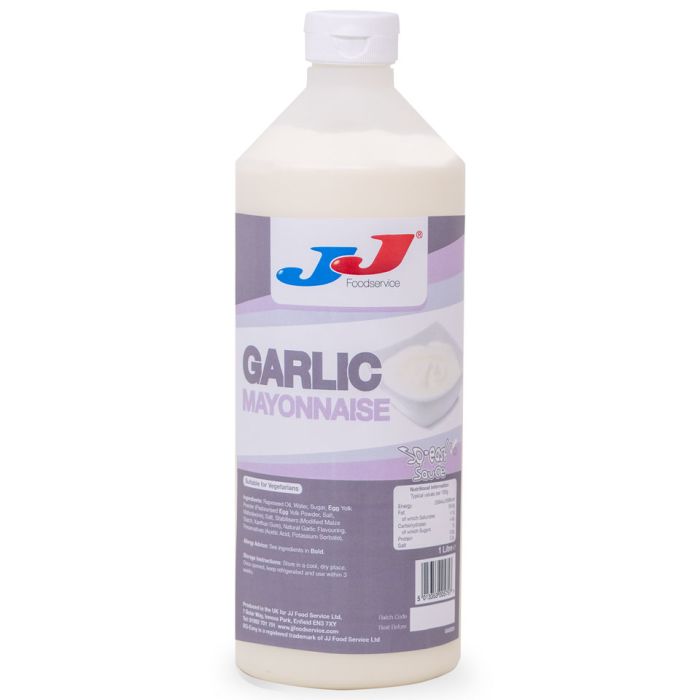 JJ SQ-easy Garlic Mayonnaise (Bottle)-6x1L