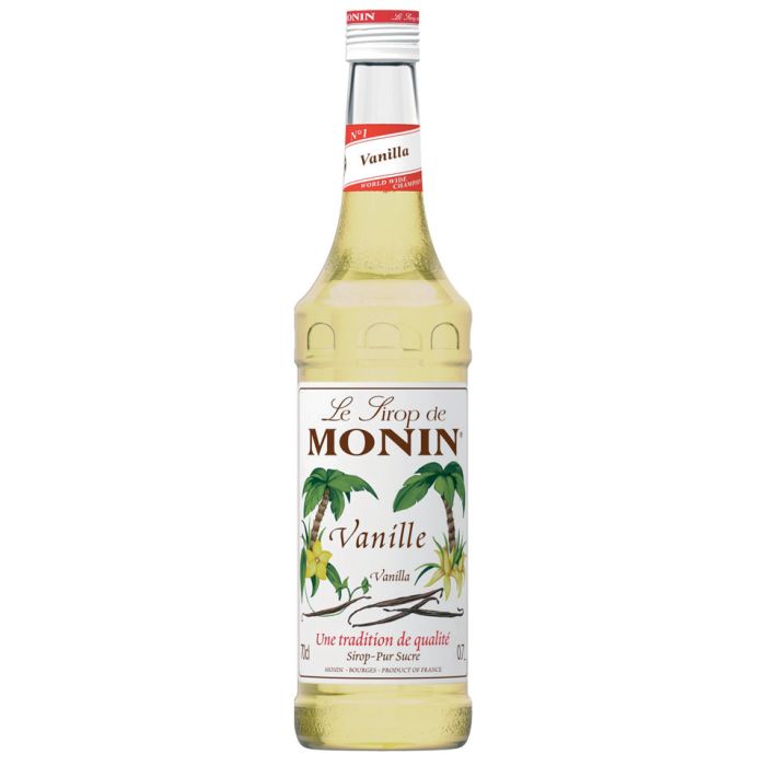 Monin Vanilla Syrup (Glass Bottle)-1x70cl