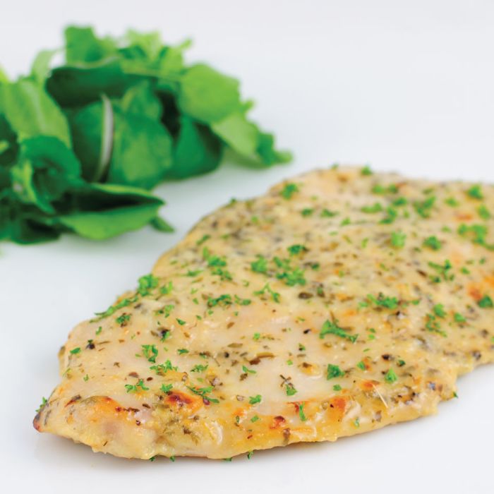 Garlic And Herb Open Cut Chicken Fillets-1x1.9kg