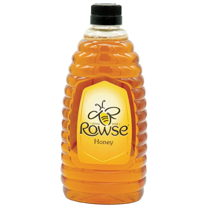 Rowse Squeezable Clear Honey 4x1.36kg