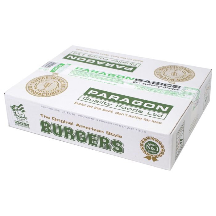 Paragon Basics Economy Beef Burger (2oz)-48x56g