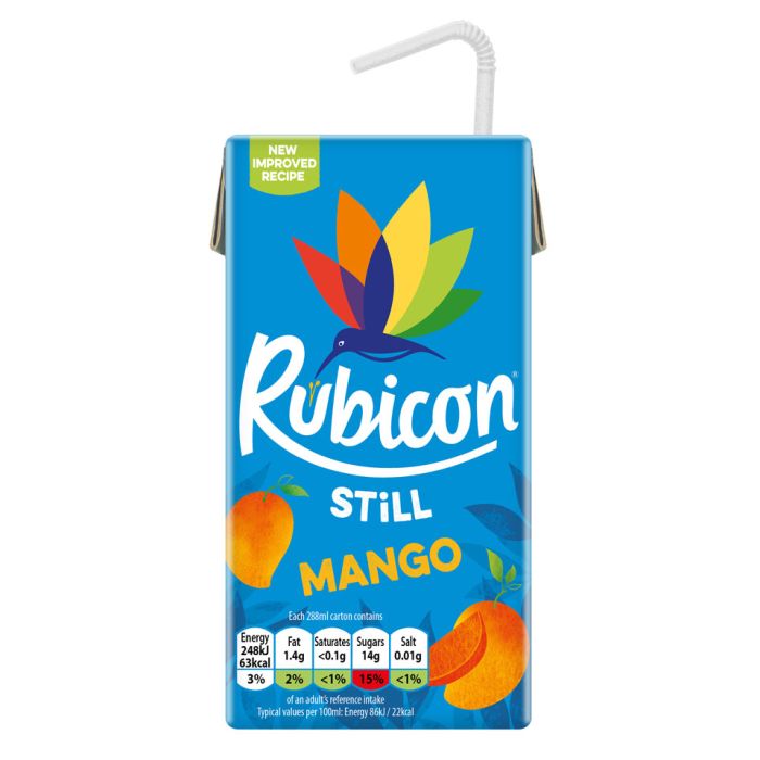 Rubicon Mango Juice Drink (TET)-27x288ml