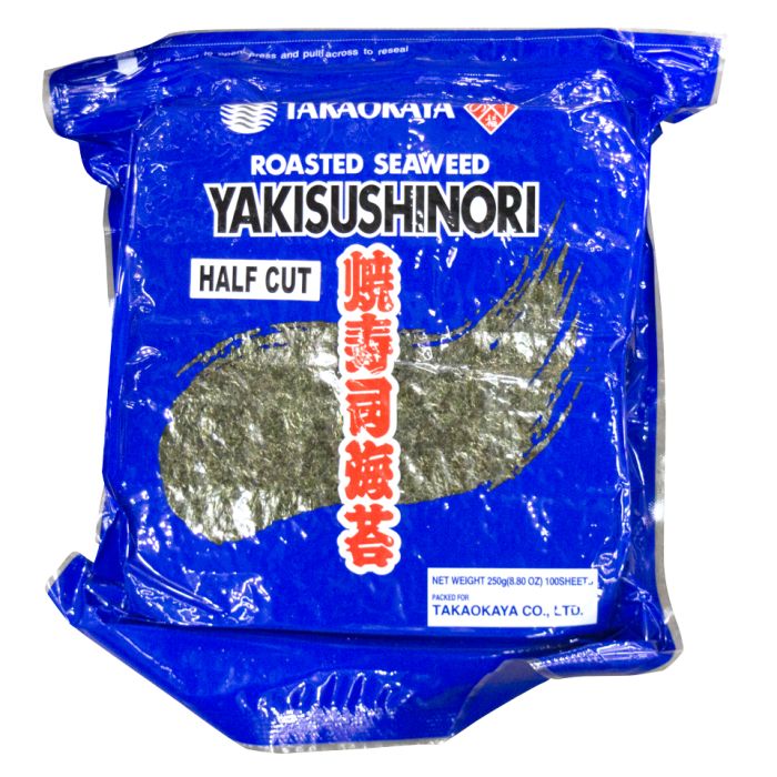 Kofuku Nori Roasted Seaweed (Yakinori B)(Half Cut-200 Sheets) 1x250g