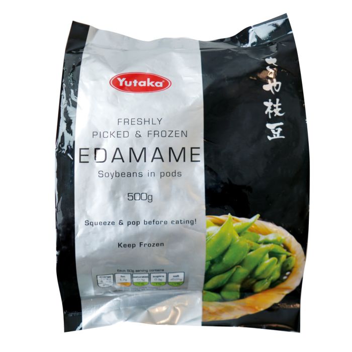 Yutaka Edamame Soybeans with Pods 1x500g