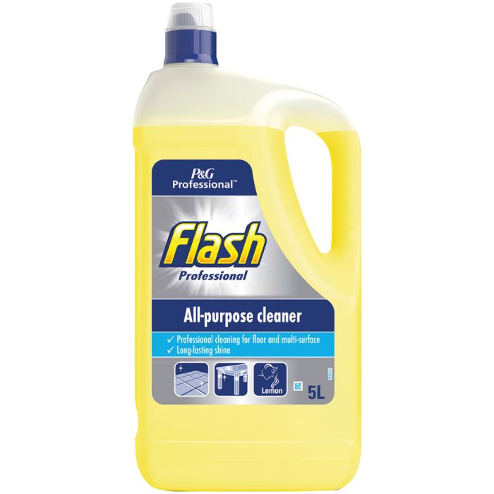Buy Flash Professional All Purpose Floor Cleaner Lemon 1x5L Order buy-flash-professional-all-purpose-floor-cleaner-lemon-1x5l-order
