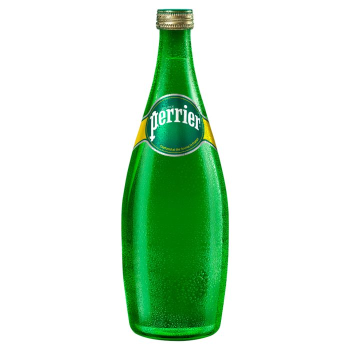 Perrier Water Glass Bottles-12x750ml