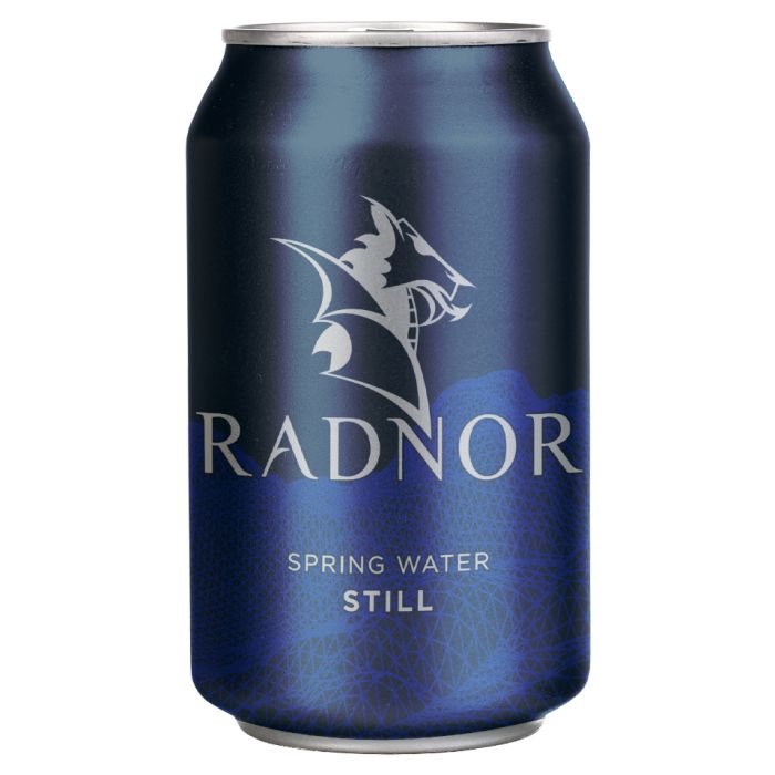 Radnor Still Spring Water Can 24x330ml