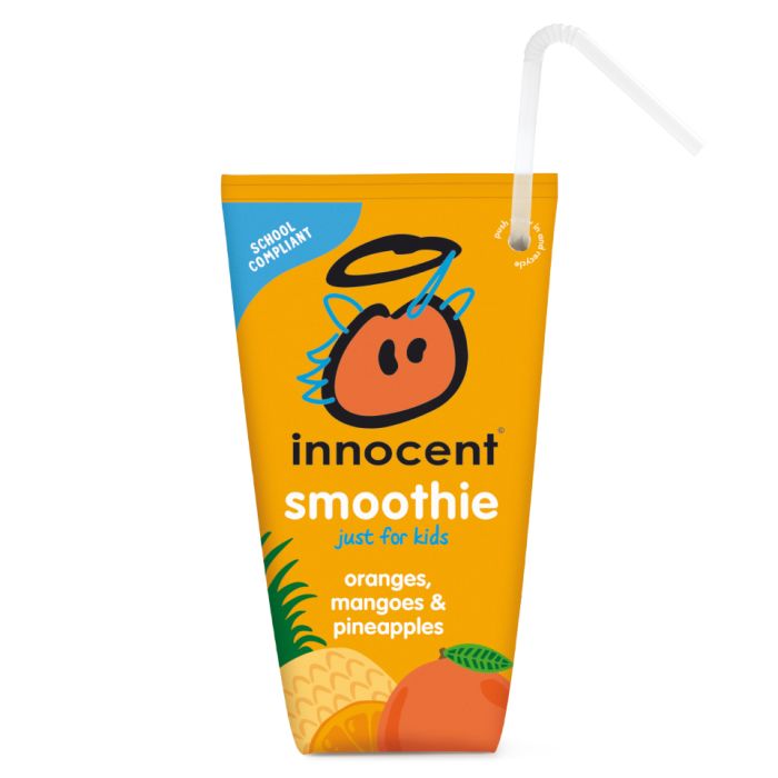Innocent Orange Mango and Pineapple Smoothie For Kids 16x150ml