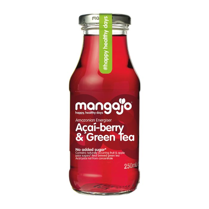 Mangajo Acai Berry & Green Tea-12x250ml