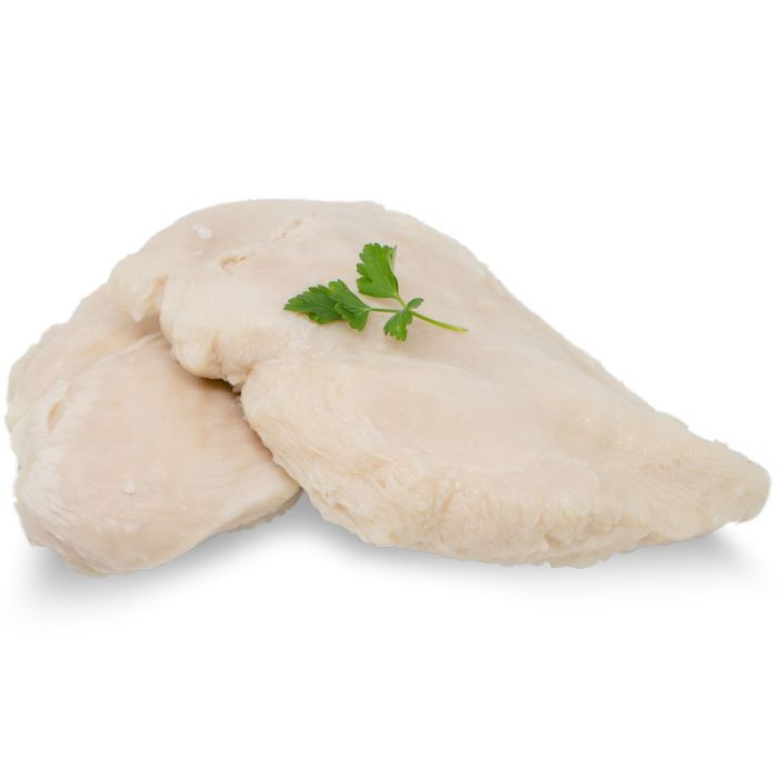 JJ Chilled Halal Cooked Chicken Fillets-1x2.5kg