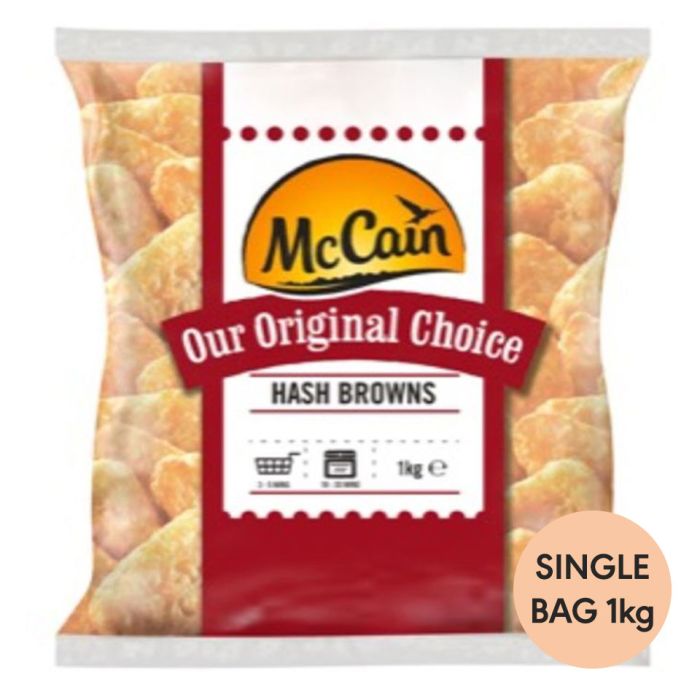 McCain Original Choice Hash Browns-1x1kg