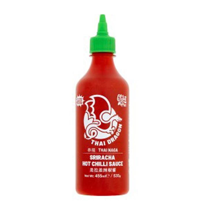 Thai Dragon Sriracha Hot Chilli Sauce (Bottle) - 1x455ml