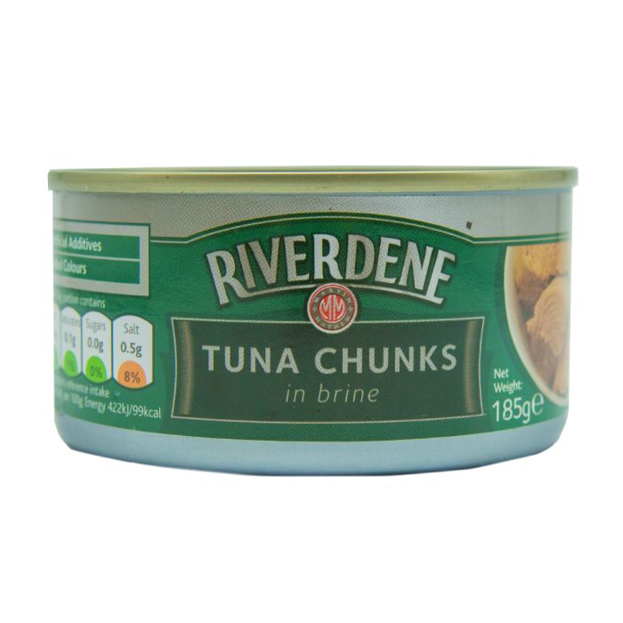 Tuna Chunks in Brine (Small Tins)-12x185g