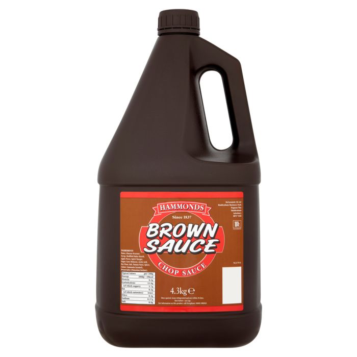 Hammonds Brown Sauce-2x4.3kg