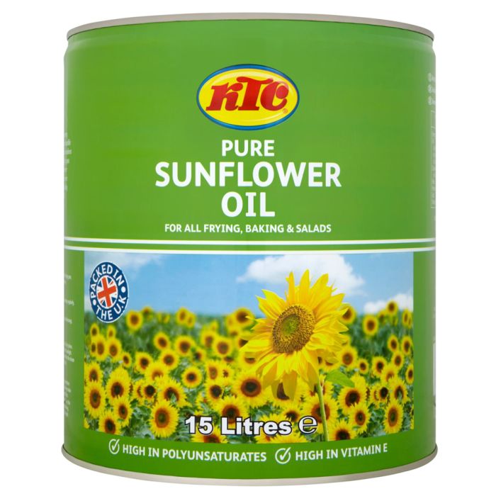 Buy Ktc Sunflower Oil 1x15l Order Online From Jj Foodservice