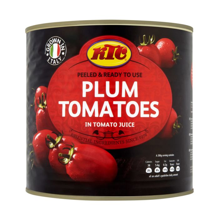 KTC Peeled Plum Tomatoes-6x2.5kg