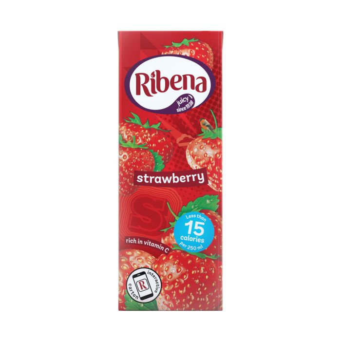 Ribena Strawberry-(TET)-24x250ml