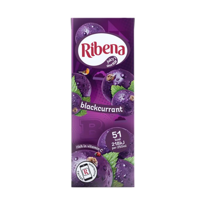 Ribena Blackcurrant-(TET)-24x250ml