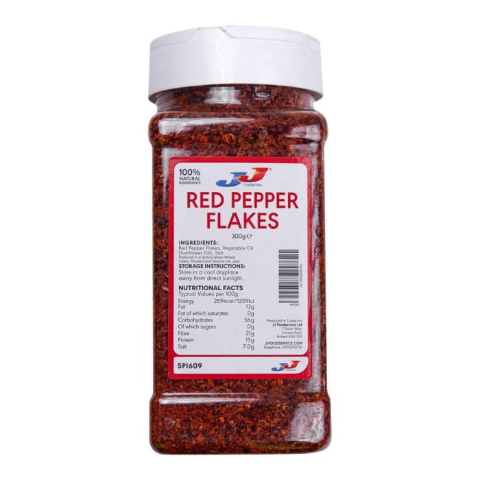 JJ Red Pepper Flakes 1x300gr